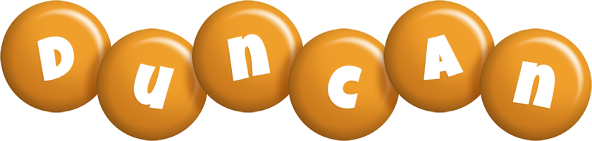 Duncan candy-orange logo