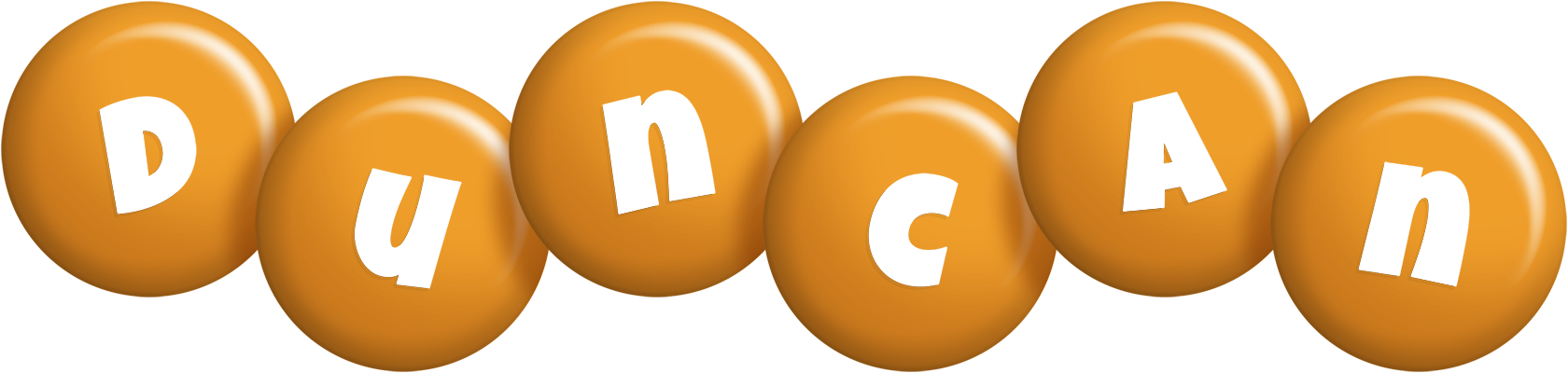 Duncan candy-orange logo