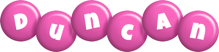 Duncan candy-pink logo