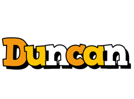 Duncan cartoon logo