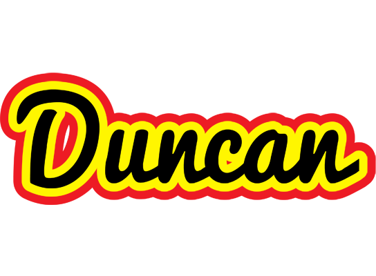 Duncan flaming logo