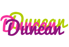 Duncan flowers logo