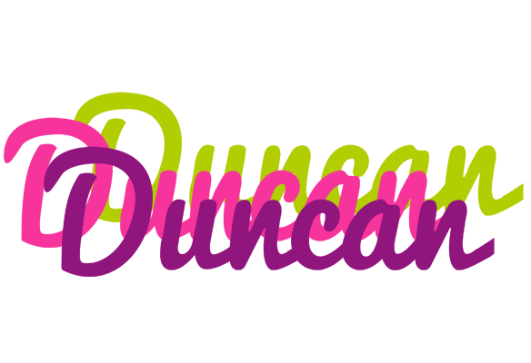 Duncan flowers logo