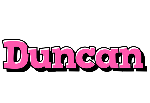 Duncan girlish logo