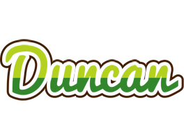 Duncan golfing logo