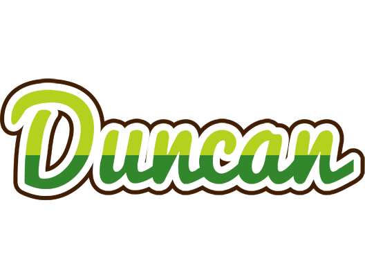 Duncan golfing logo