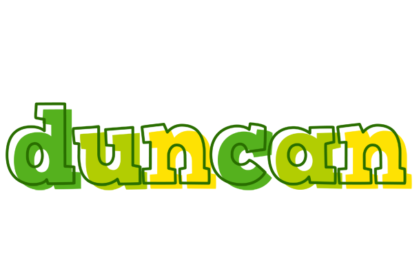 Duncan juice logo