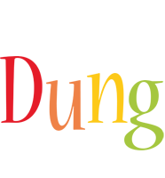 Dung birthday logo