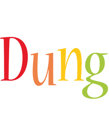 Dung birthday logo