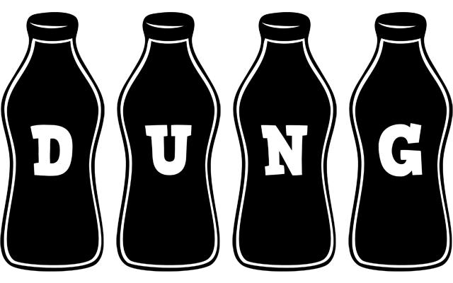 Dung bottle logo