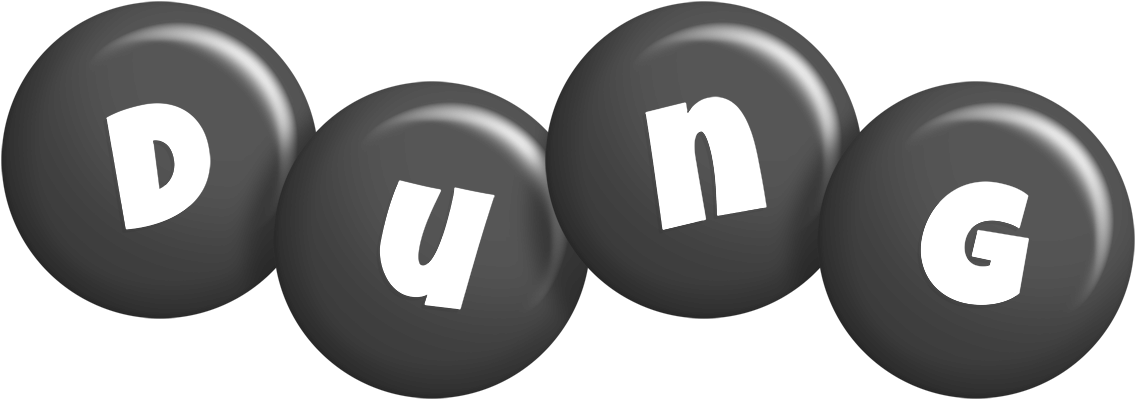 Dung candy-black logo