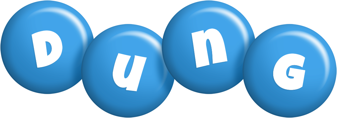 Dung candy-blue logo
