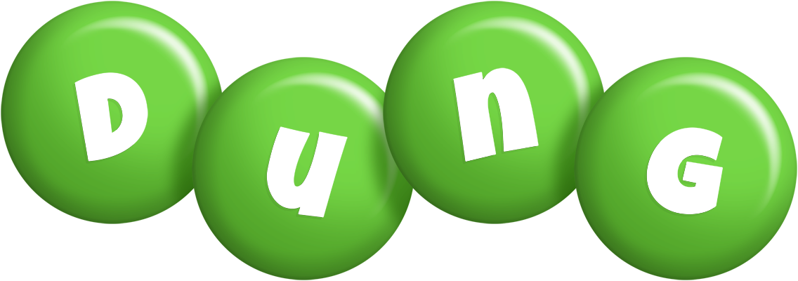 Dung candy-green logo