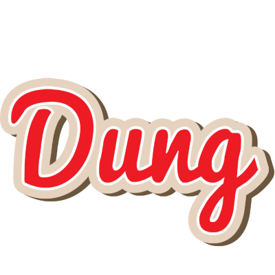 Dung chocolate logo