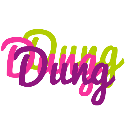 Dung flowers logo