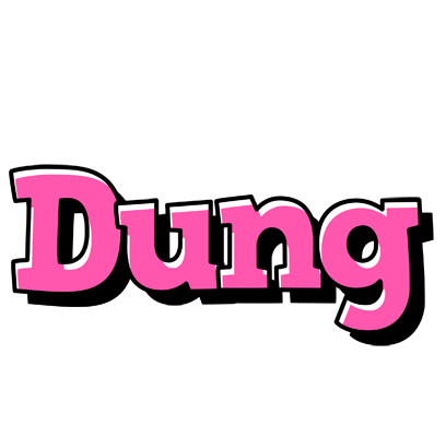 Dung girlish logo