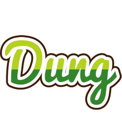 Dung golfing logo