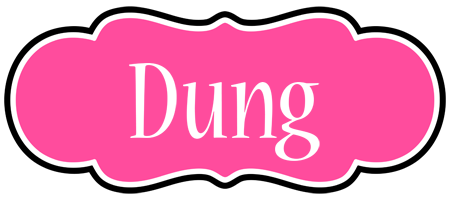 Dung invitation logo