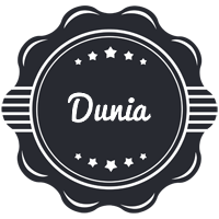 Dunia badge logo