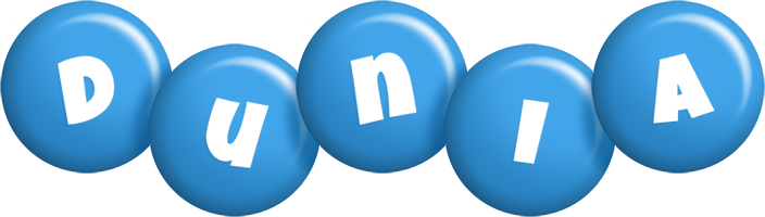 Dunia candy-blue logo