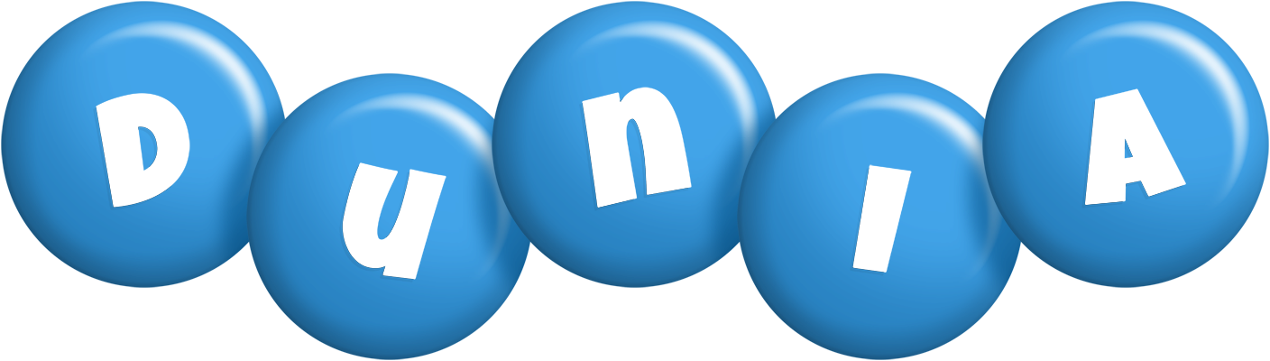 Dunia candy-blue logo