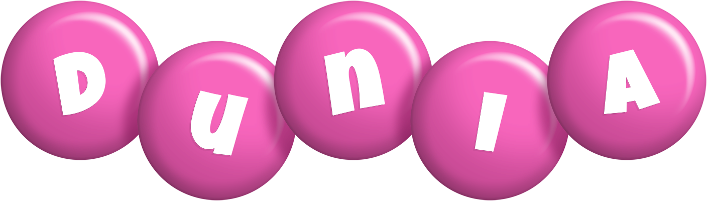 Dunia candy-pink logo