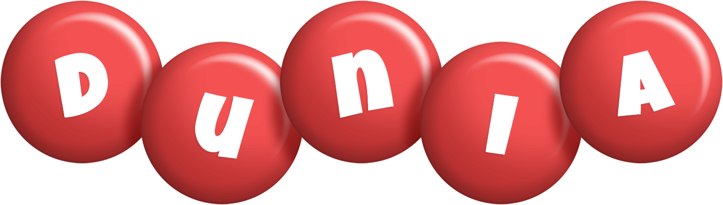 Dunia candy-red logo