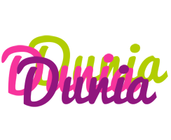 Dunia flowers logo