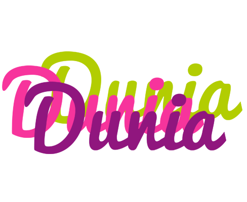 Dunia flowers logo