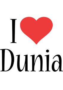 Dunia i-love logo
