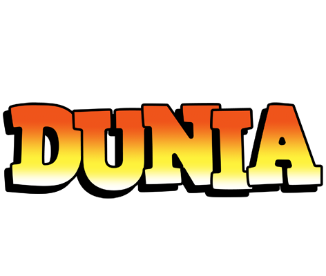 Dunia sunset logo