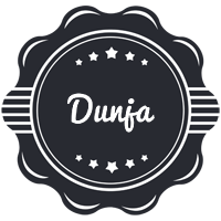 Dunja badge logo