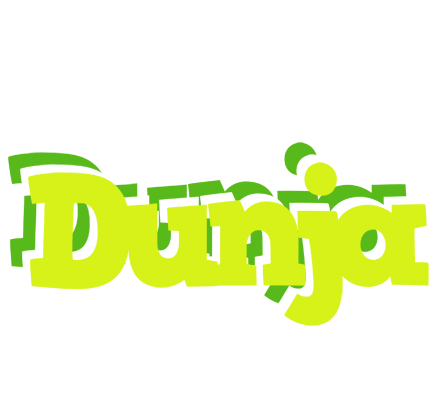 Dunja citrus logo