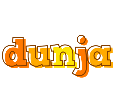 Dunja desert logo