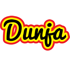 Dunja flaming logo