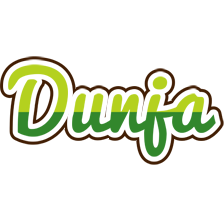 Dunja golfing logo