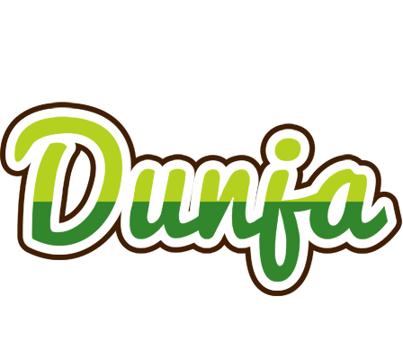 Dunja golfing logo