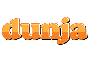 Dunja orange logo