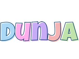 Dunja pastel logo