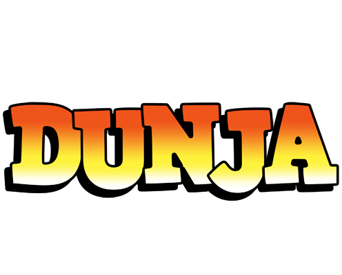 Dunja sunset logo