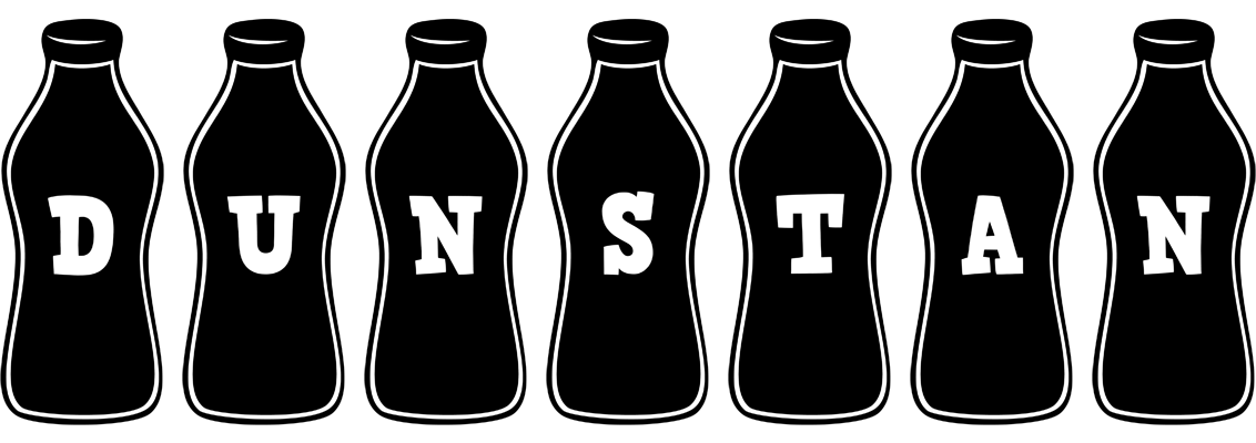 Dunstan bottle logo