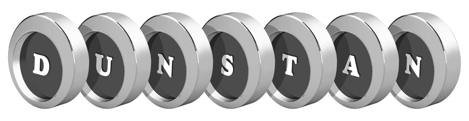 Dunstan coins logo