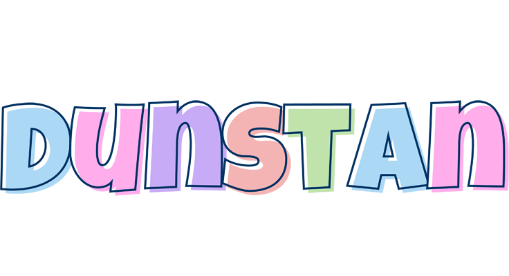 Dunstan pastel logo