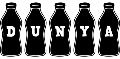 Dunya bottle logo