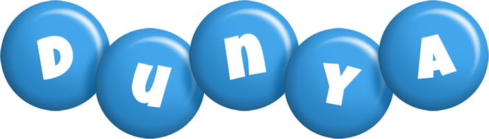 Dunya candy-blue logo
