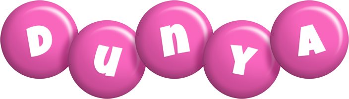 Dunya candy-pink logo