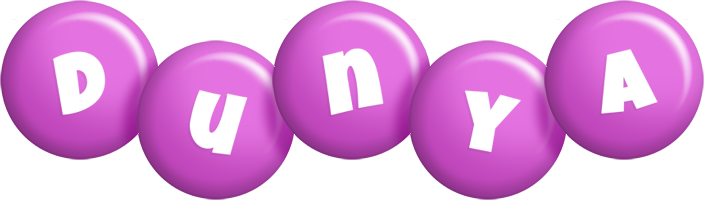 Dunya candy-purple logo