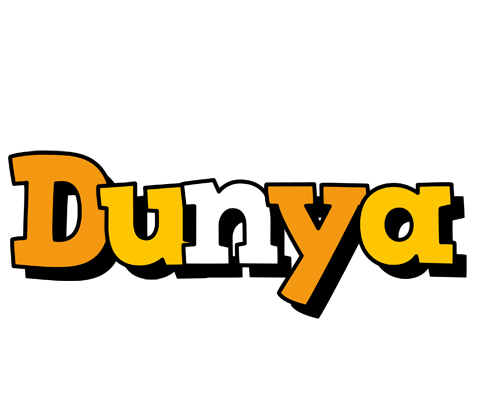 Dunya cartoon logo