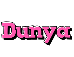 Dunya girlish logo