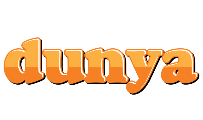 Dunya orange logo